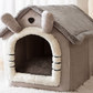 Foldable Warm Pet House | Cozy Portable Design | Easy to Store