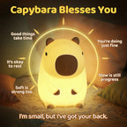 Capybara Squishy Night Light