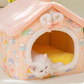 Foldable Warm Pet House | Cozy Portable Design | Easy to Store