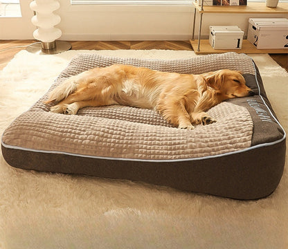 Large Thick Scratch-resistant Dog Bed | Spine Protection | Comfortable