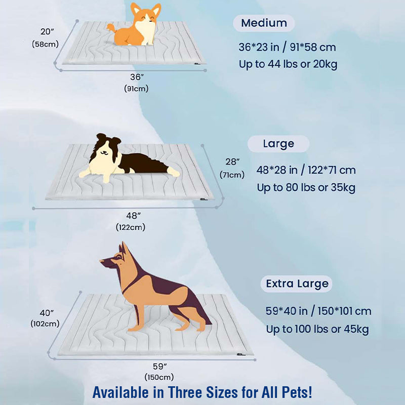 Pet Cooling Mat | Lightweight and Portable