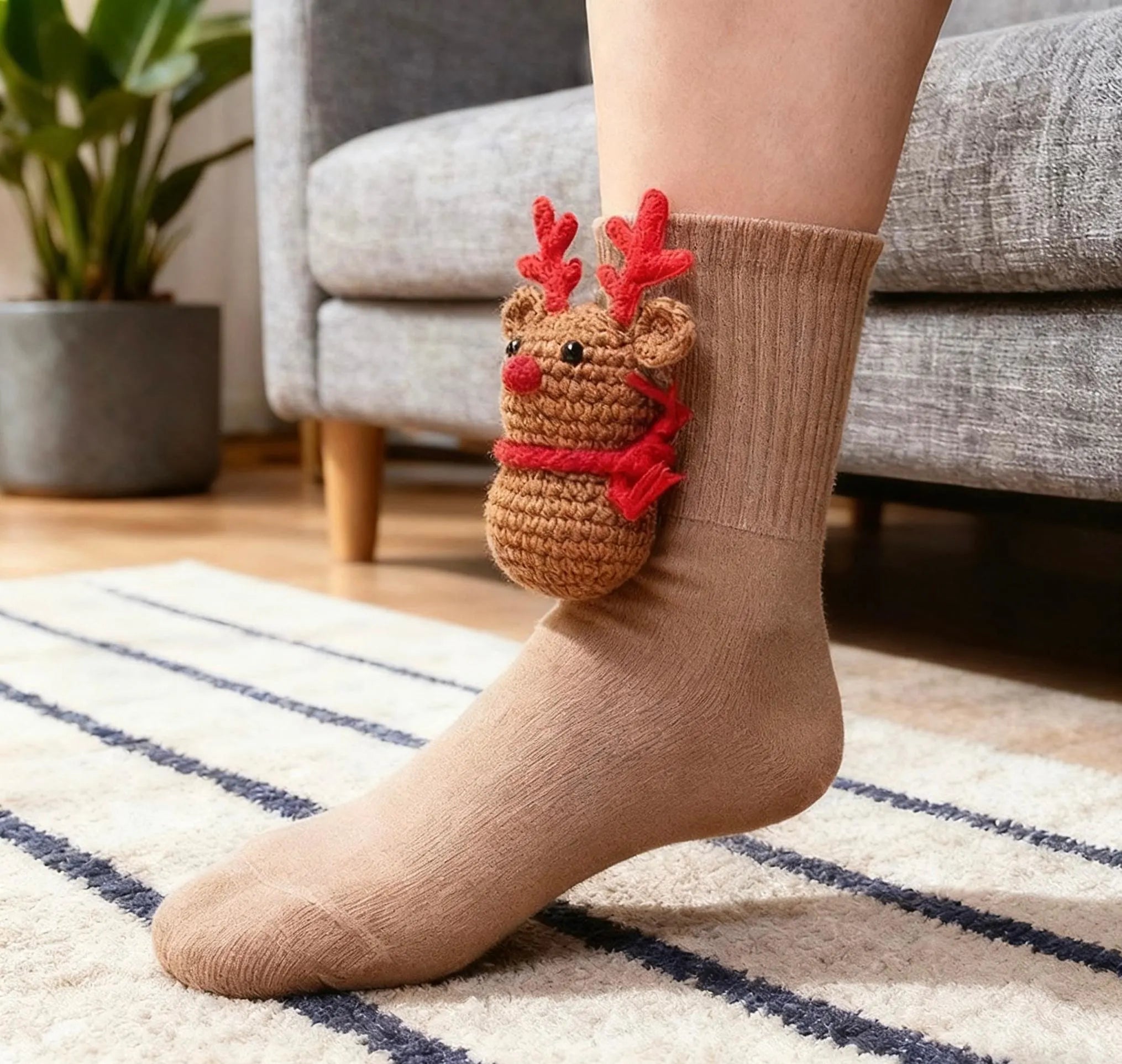 Winter Soft Cotton Socks (One Size Fits All)