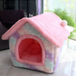 Foldable Warm Pet House | Cozy Portable Design | Easy to Store
