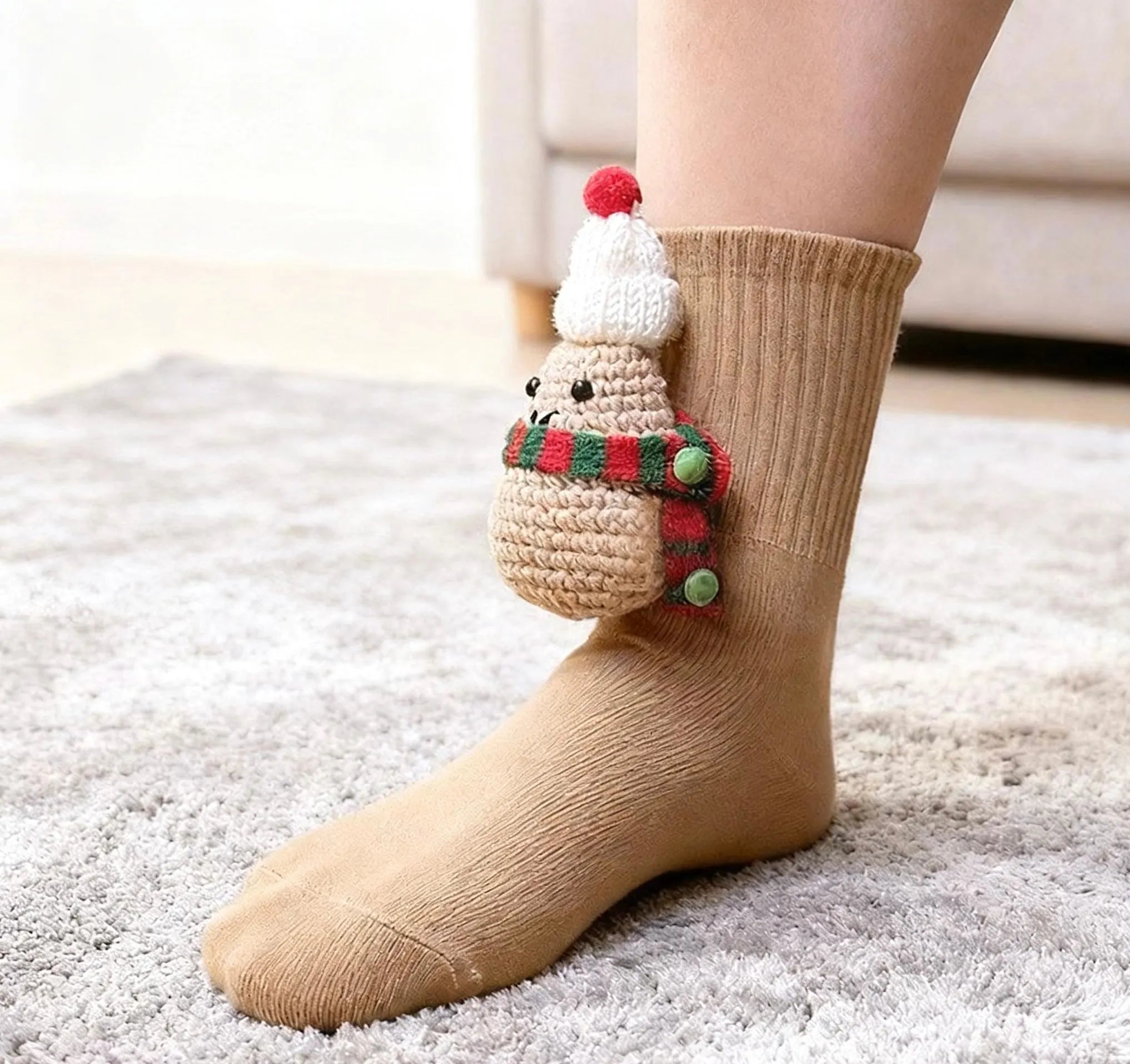 Winter Soft Cotton Socks (One Size Fits All)