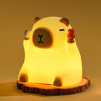 Capybara Squishy Night Light