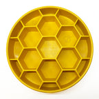 Honeycomb Slow Feeder Bowl | Reduces Bloating