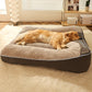 Large Thick Scratch-resistant Dog Bed | Spine Protection | Comfortable
