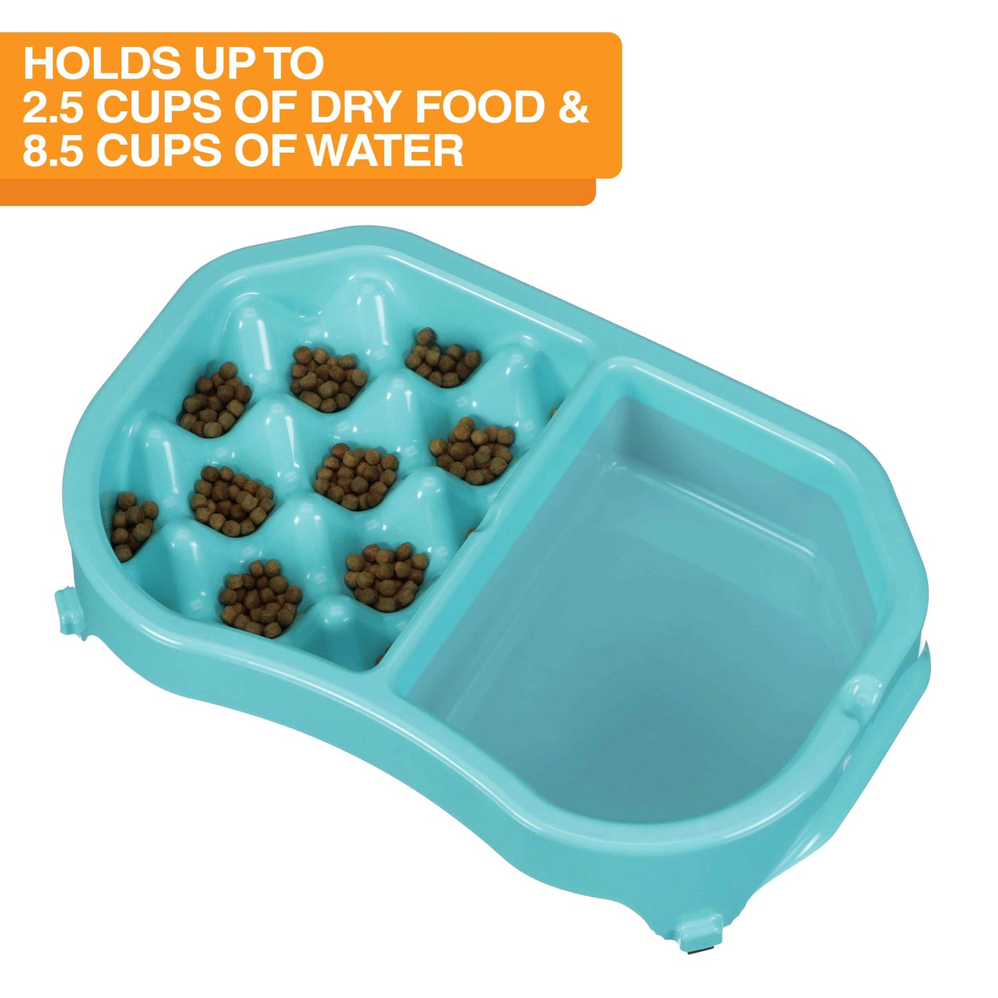 Slow Feeder Dog Bowl | Promotes Healthy Eating | Reduces Bloating