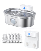 Stainless Steel Cat Water Fountain | Easy Clean