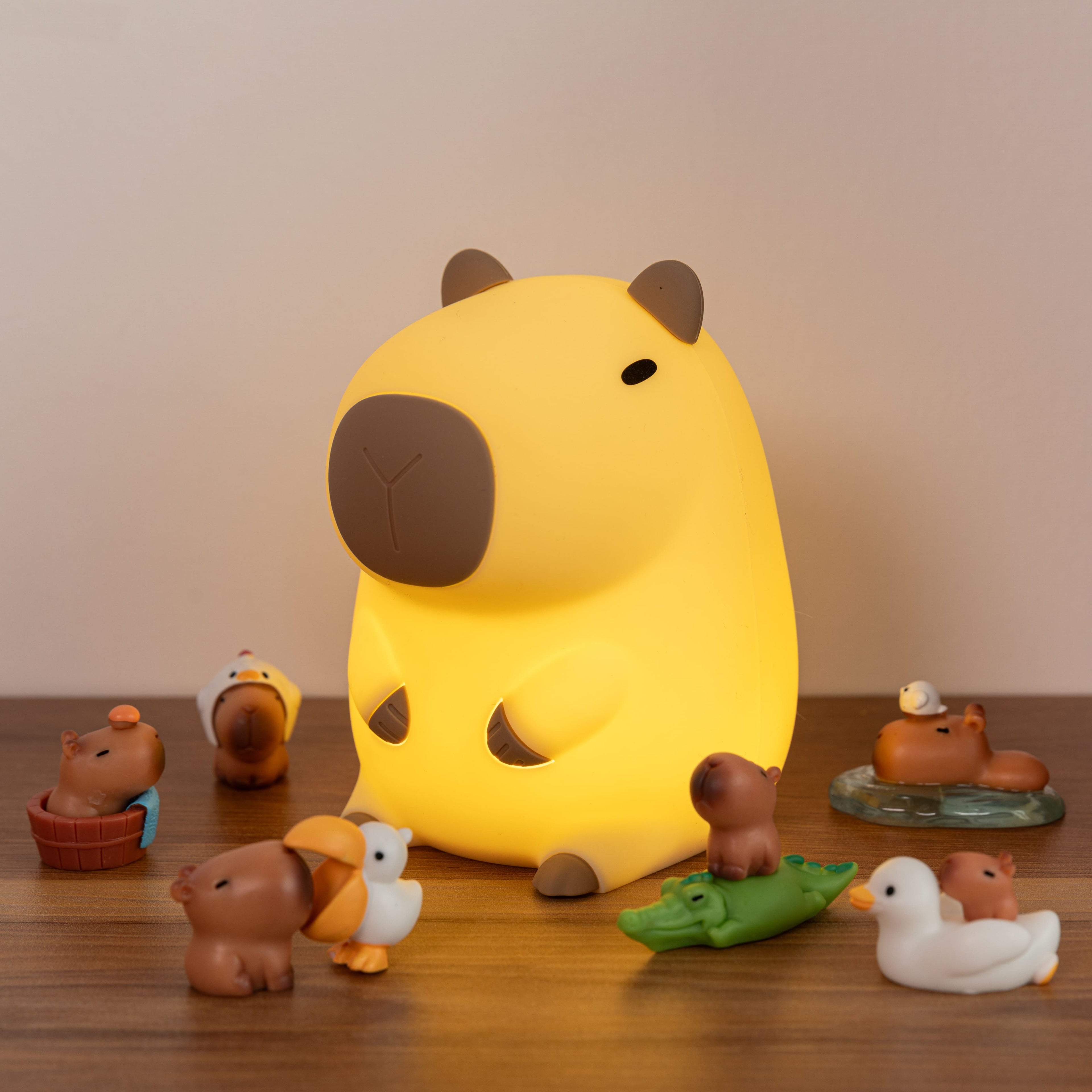 Capybara Squishy Night Light