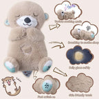 Calming Otter Plush Dog Toy | Soft Cuddly Comfort for Pets