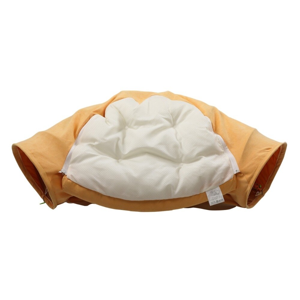 Telescopic Cat Tunnel Bed | Cushioned Comfort | Space-Saving Design