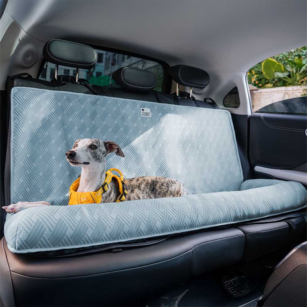 Cooling Travel Bolster Dog Car Seat Bed | Safe | Comfortable