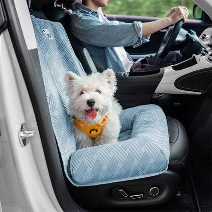 Cooling Travel Bolster Dog Car Seat Bed | Safe | Comfortable