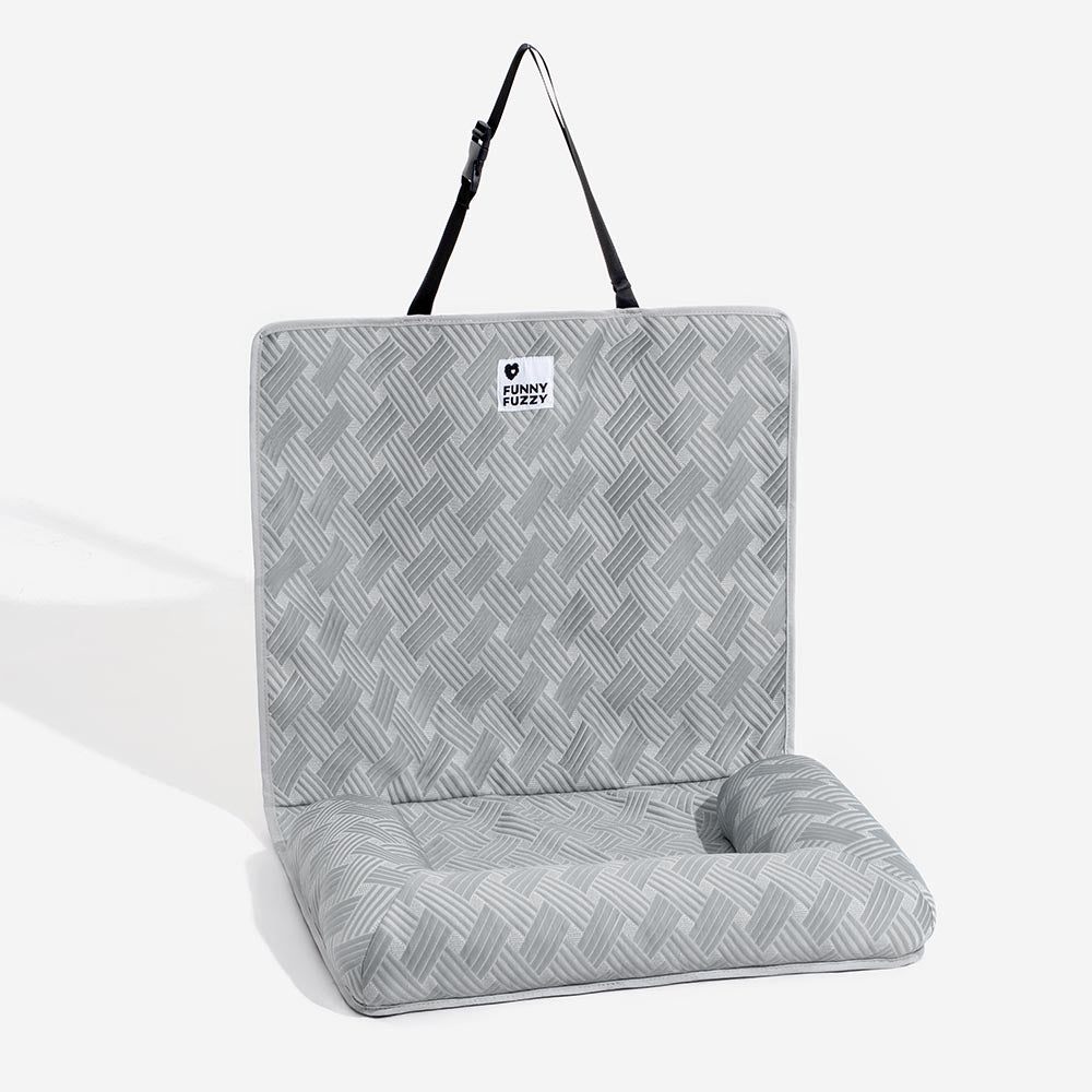 Cooling Travel Bolster Dog Car Seat Bed | Safe | Comfortable
