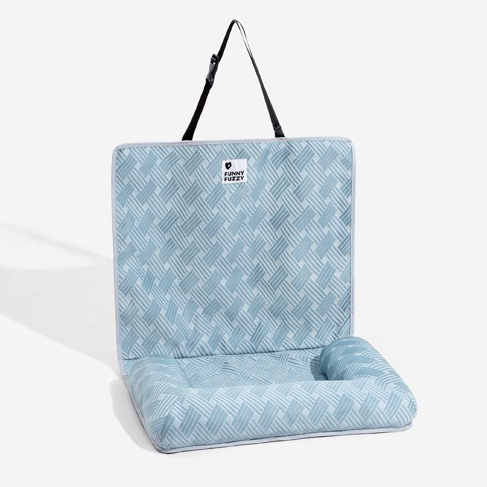 Cooling Travel Bolster Dog Car Seat Bed | Safe | Comfortable