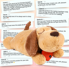 Calming Heartbeat Puppy Dog Toy | Soothes Anxiety | Soft and Cuddly