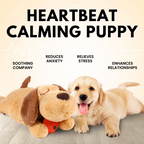 Calming Heartbeat Puppy Dog Toy | Soothes Anxiety | Soft and Cuddly
