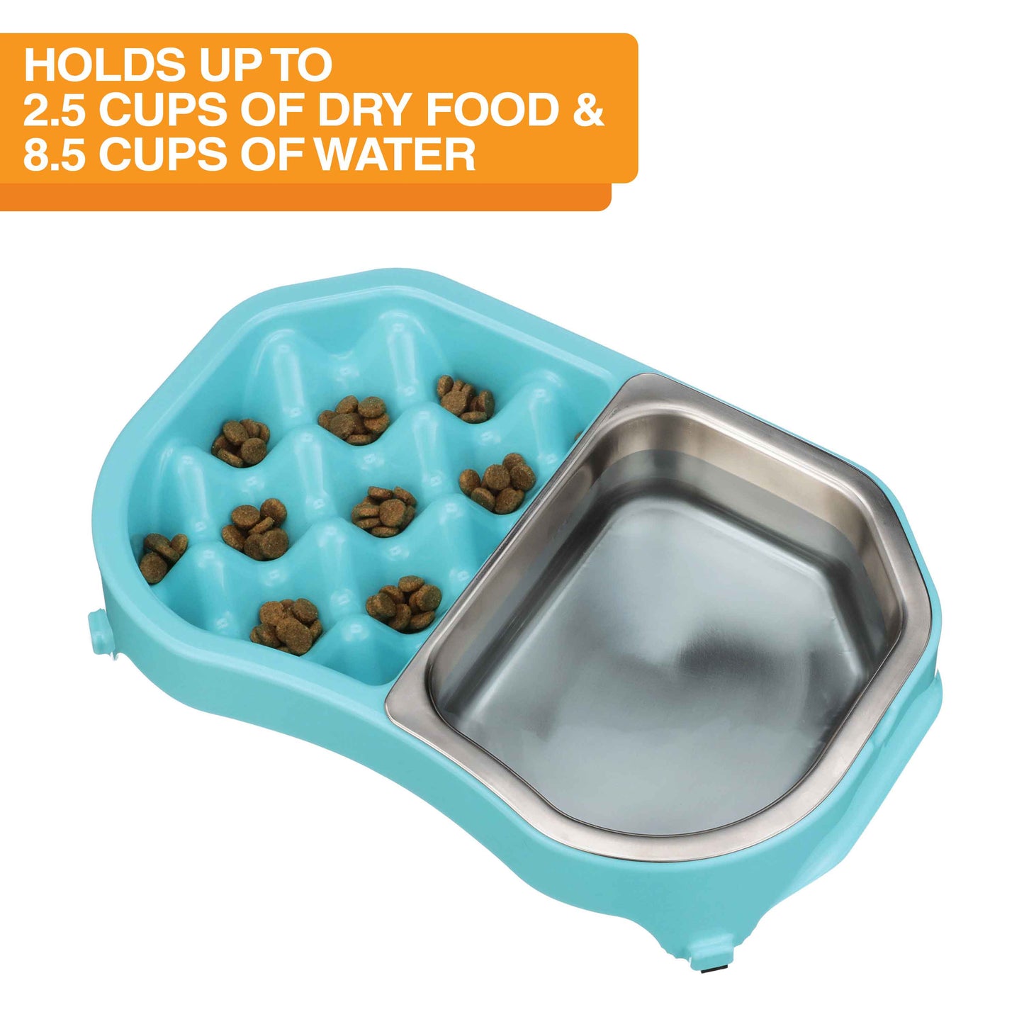 Slow Feeder Dog Bowl | Promotes Healthy Eating | Reduces Bloating