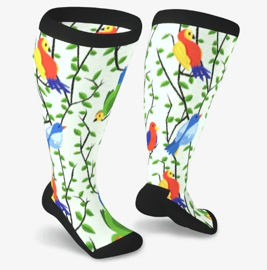 Non Binding Stretchy Socks With Triple Padding