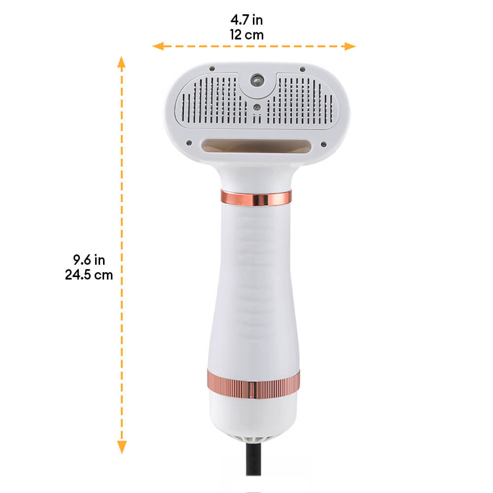 Multifunctional Pet Hair Dryer Brush | Steam Technology | Quick Drying