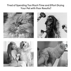 Multifunctional Pet Hair Dryer Brush | Steam Technology | Quick Drying