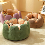 Cactus Shape Pet Bed | Comfy Design | Cozy for Cats and Dogs
