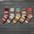 Warm Nordic Socks (5 Pairs Per Set) One Size Fits All