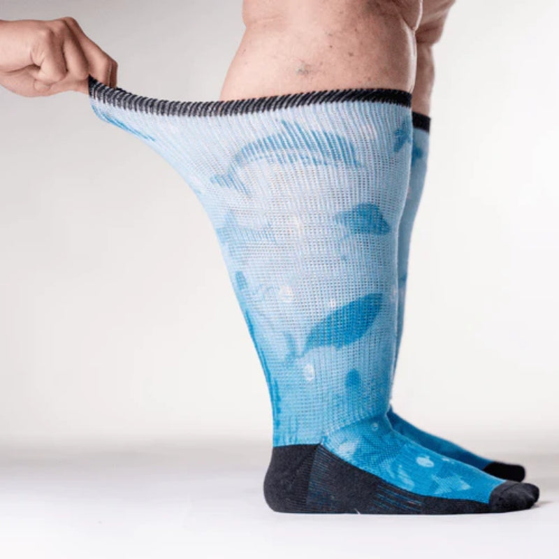 Non Binding Stretchy Socks With Triple Padding