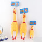 Latex Rubber Chicken Dog Toy | Durable Fun for Playtime