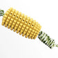 Sustainable Dog Toothbrush Chew Toy | Corn Shape Molar Stick | Squeaky Rubber Nylon