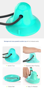 Pull Rope Chew Toy | Strong Suction Cup | Durable Dog Playtime