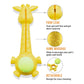 Indestructible Giraffe Dog Toy | Natural Rubber Teething Treat Dispenser