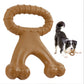 Beef Flavor Rubber Teething Toy | Anxiety Relief | Dental Cleaning