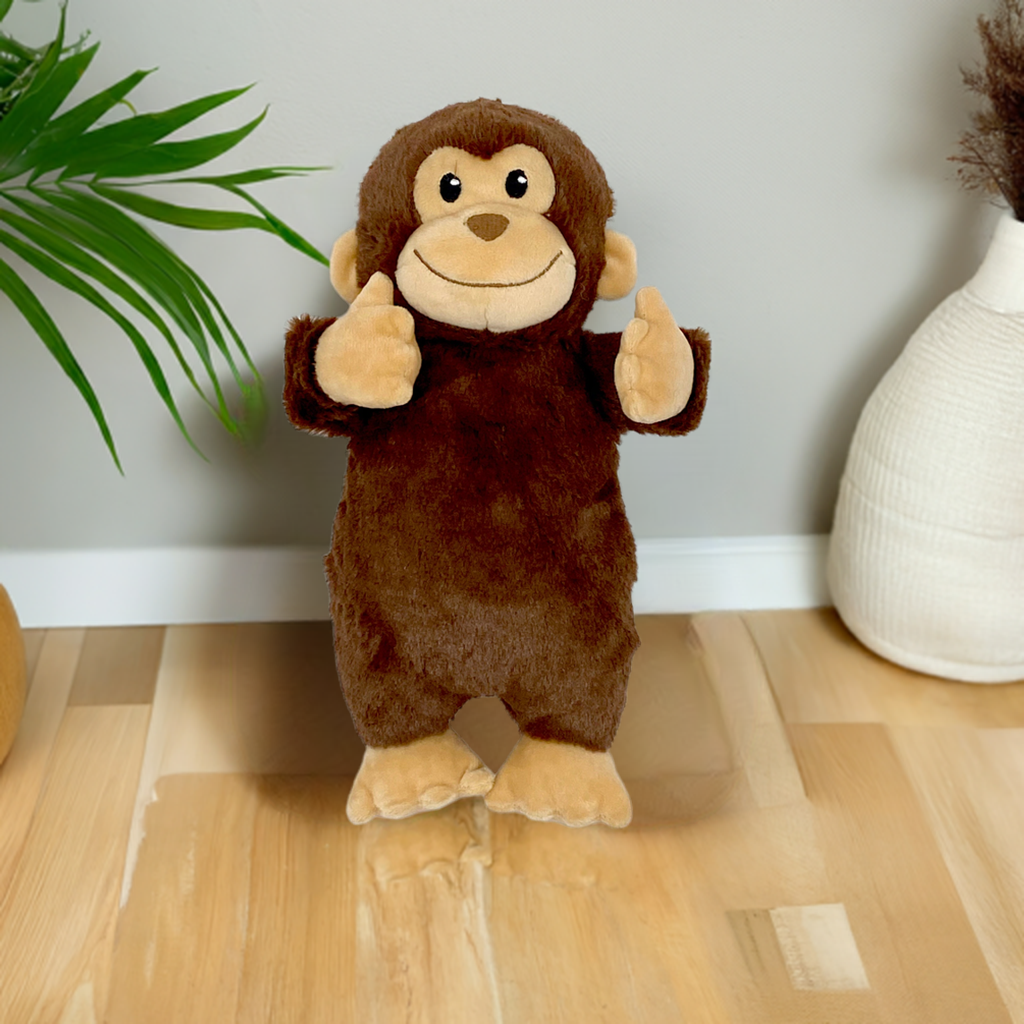 Funny Monkey Squeak Toy | Interactive Indestructible Plush for Dogs