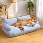 Ice Silk Cooling Pet Bed | Breathable Washable Dog Sofа
