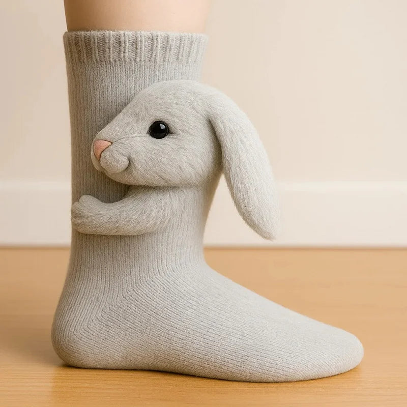 Animal Soft Cotton Socks (One Size Fits All)