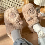 Llama Cotton Slippers