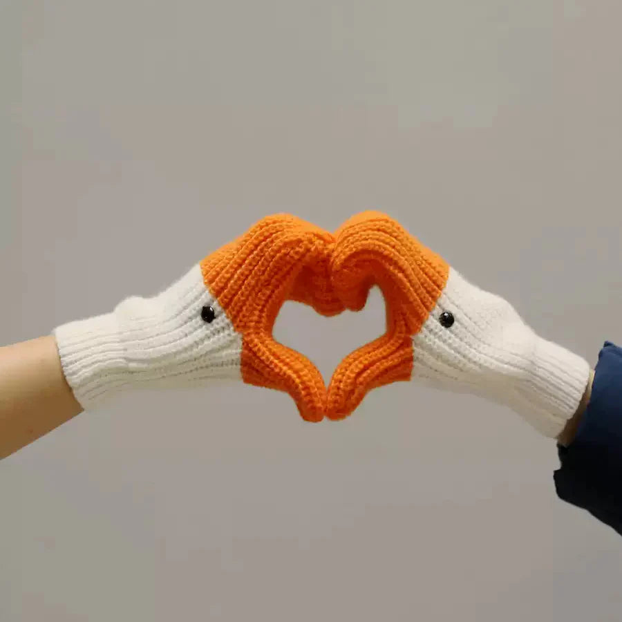 Warm Goose Gloves