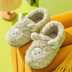 Llama Cotton Slippers