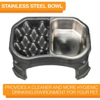 Slow Feeder Dog Bowl | Promotes Healthy Eating | Reduces Bloating