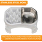 Slow Feeder Dog Bowl | Promotes Healthy Eating | Reduces Bloating