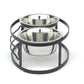Bone Double Diner | Elevated Feeding Station | Durable Design | Easy Clean