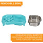 Slow Feeder Dog Bowl | Promotes Healthy Eating | Reduces Bloating