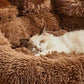 Calming Donut Bed for Cats & Dogs | #1 Anti-Anxiety Bed