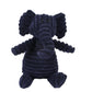 Plush Dog Toy | Bite Resistant Squeaky | Corduroy for Small Large Dogs