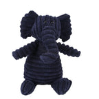 Plush Dog Toy | Bite Resistant Squeaky | Corduroy for Small Large Dogs