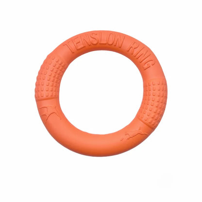 Dog Ring Toy | Indestructible Chew Toy | Floating Fetch Training Tool