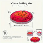 Felt Dog Sniffing Pad | Washable Foldable Slow Feeder for Dogs