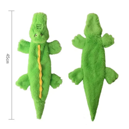Simulated Animal Dog Toy | No Stuffing | Durable Plush | Squeaky Chew Toy